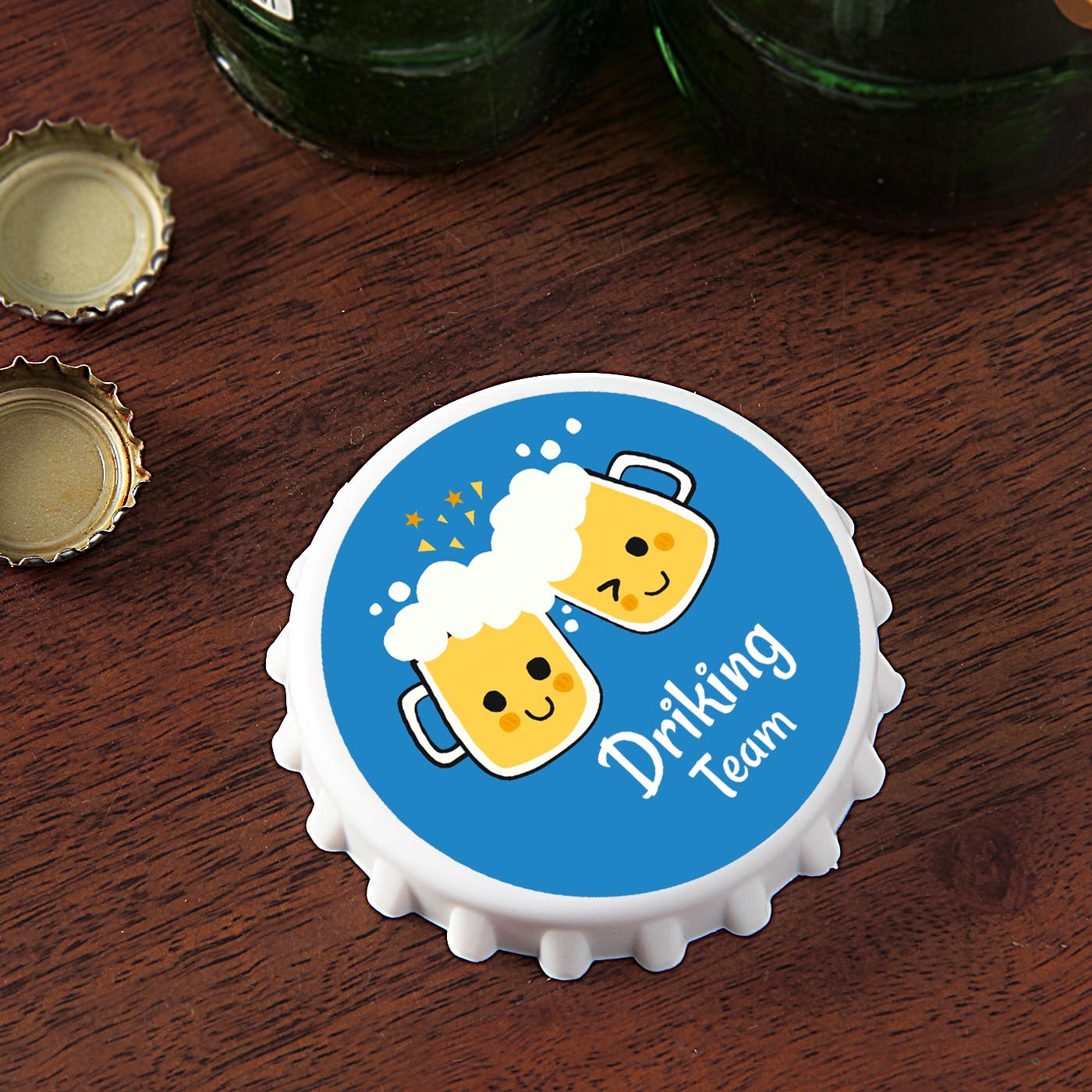 Cheer For Drink Personalized Bottle Opener