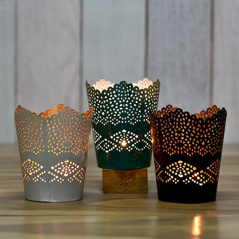 Designer Set of T-Light Holders
