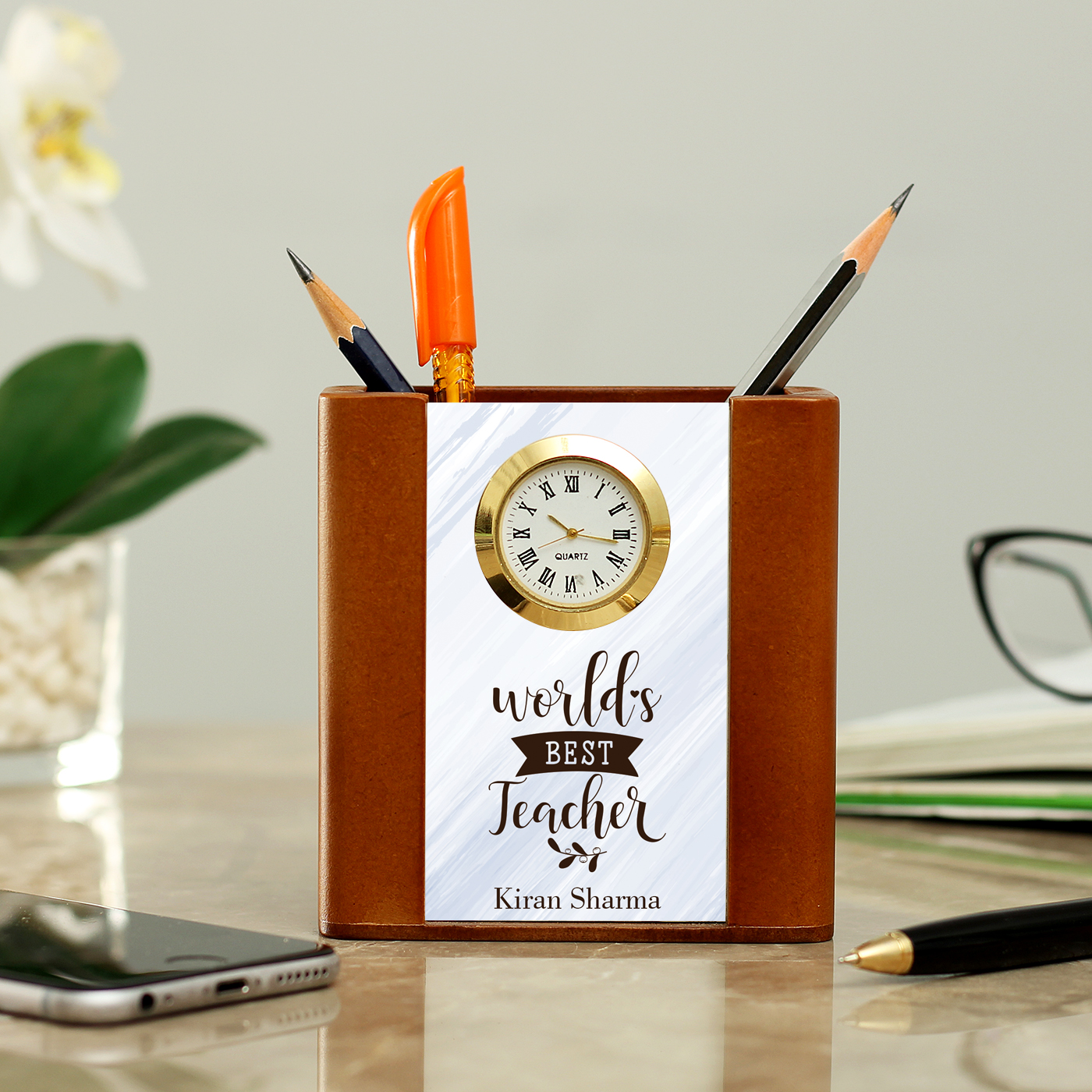 Personalized Pen Stand