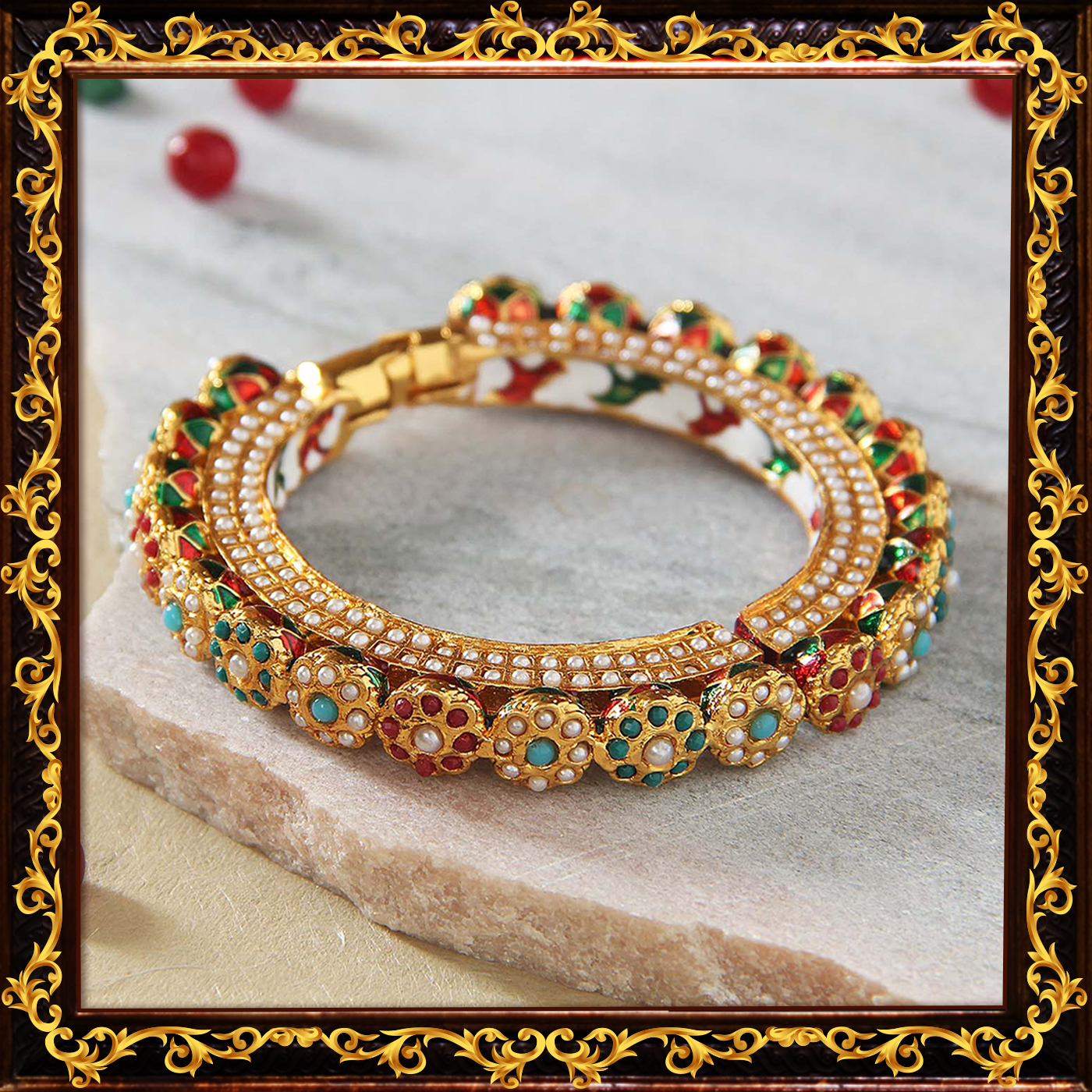 Adjustable_pearl_work_bangle