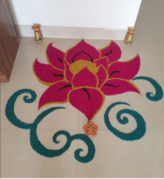 Lotus_Shaped_Rangoli