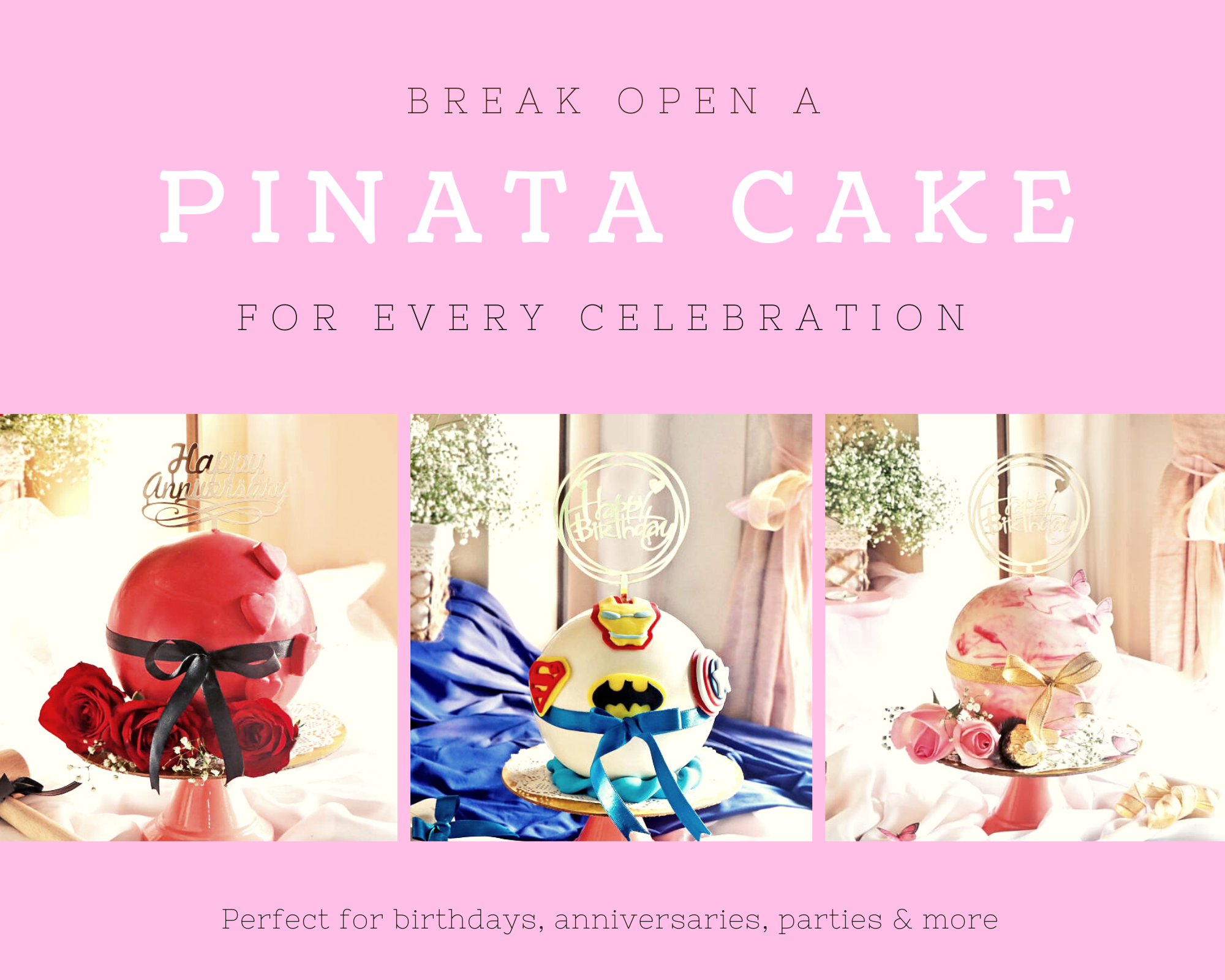 Pinata cake variety
