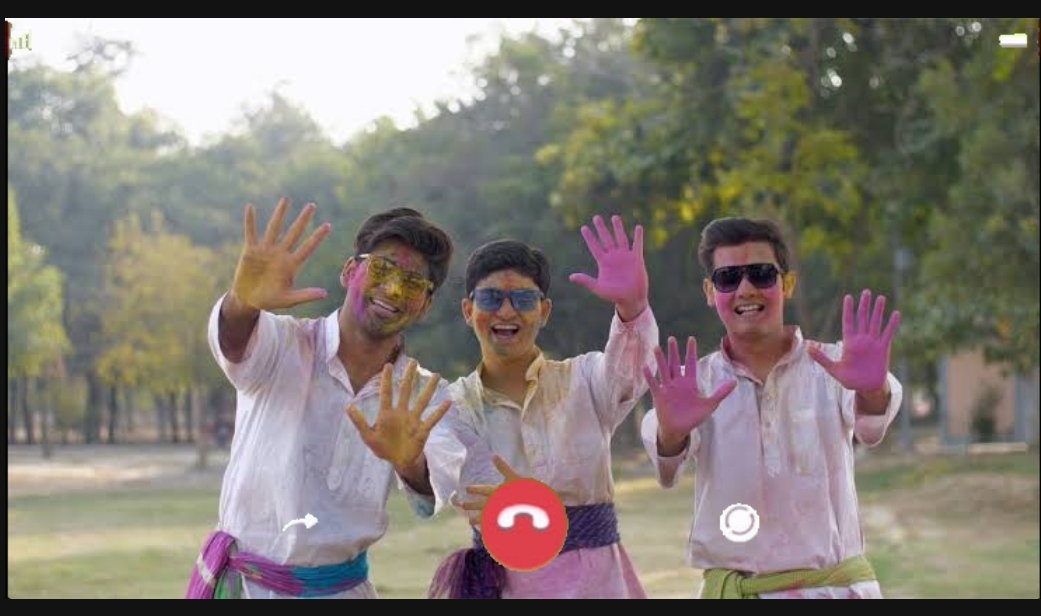 holi video call