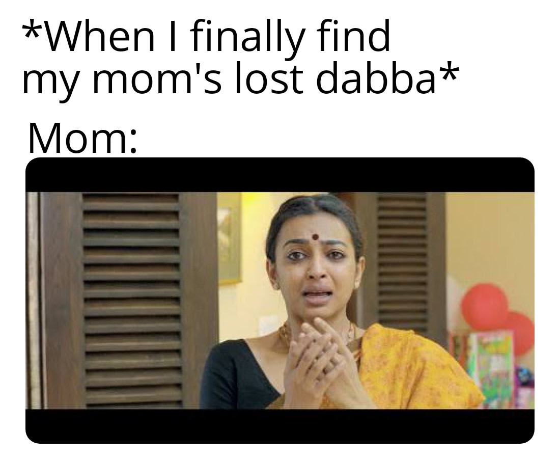 Mom dabba meme