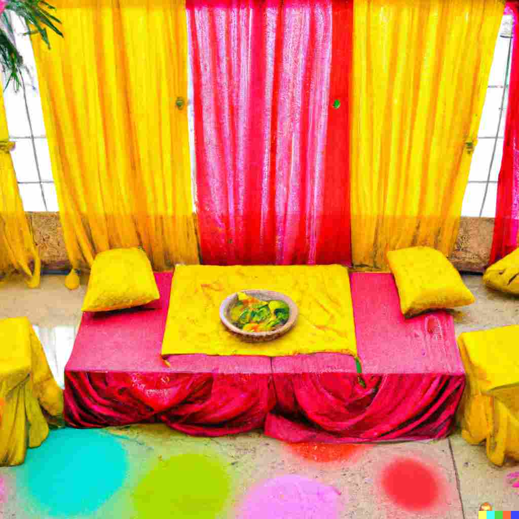 Haldi decoration ideas