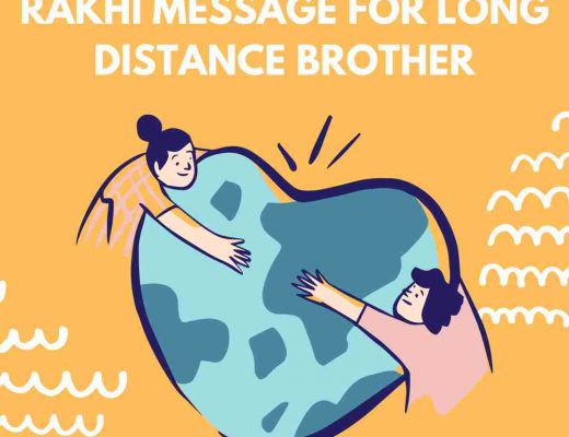 Best Rakhi Message, quotes for Long Distance Brother