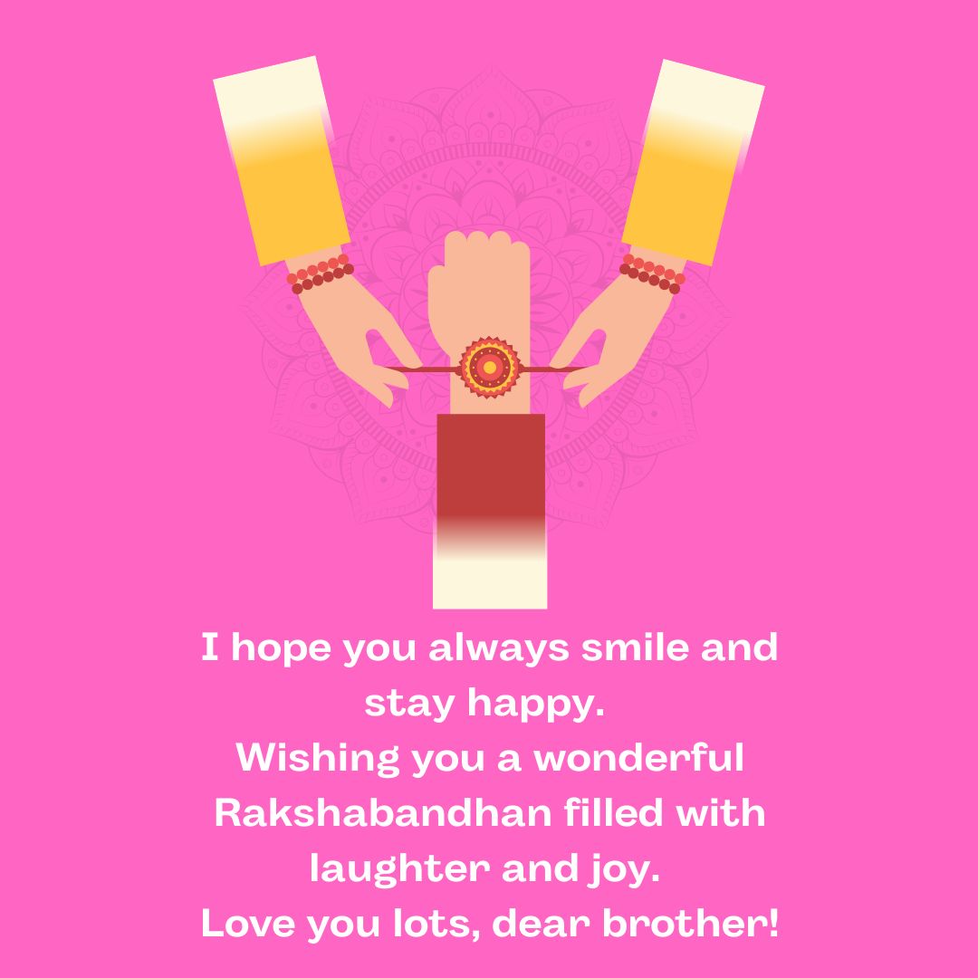Heartfelt Rakhi Messages for Brother